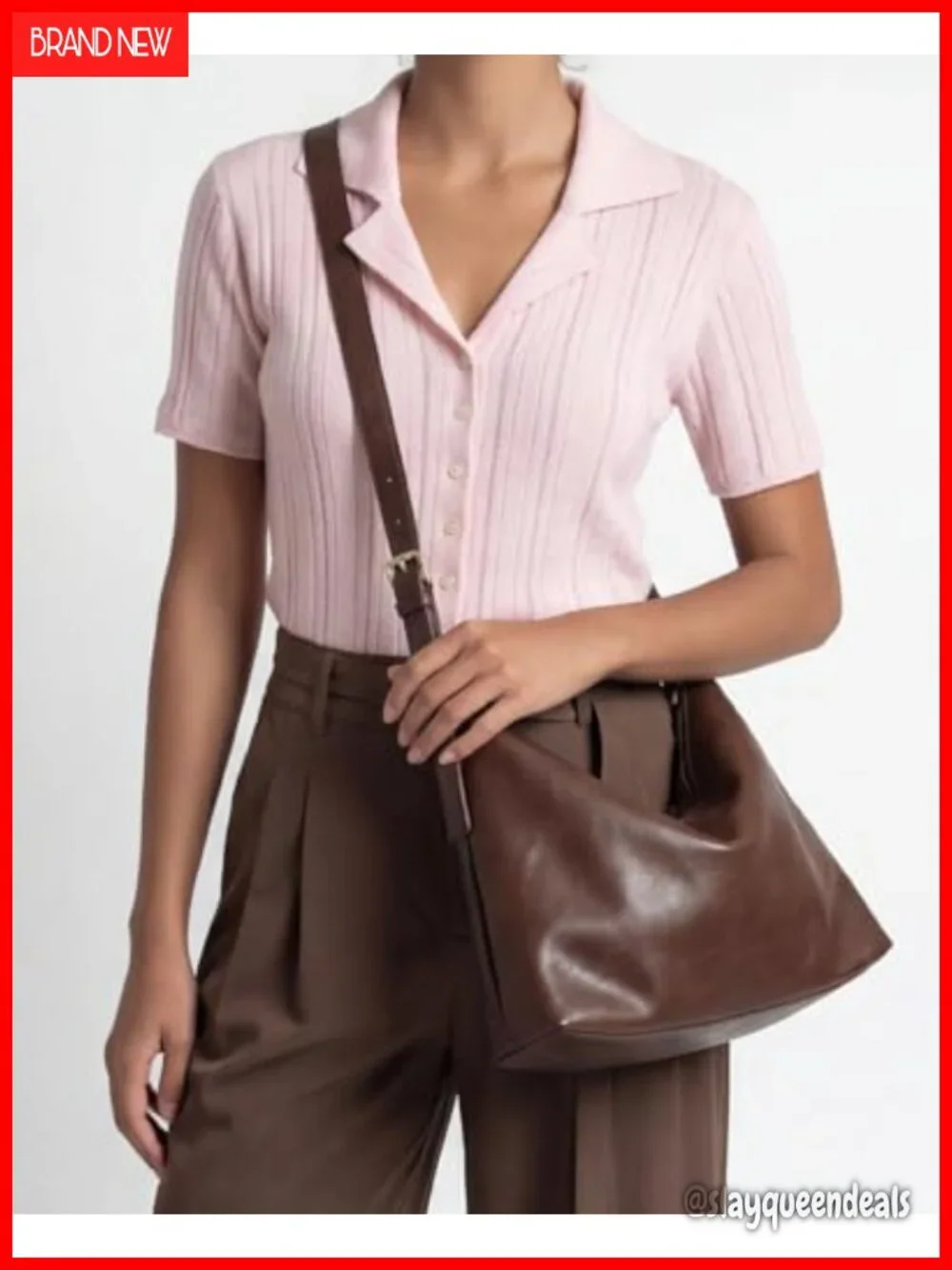 Hobo Bag for Women Vegan Leather Slouchy Shoulder Crossbody Purse Soft Vintage